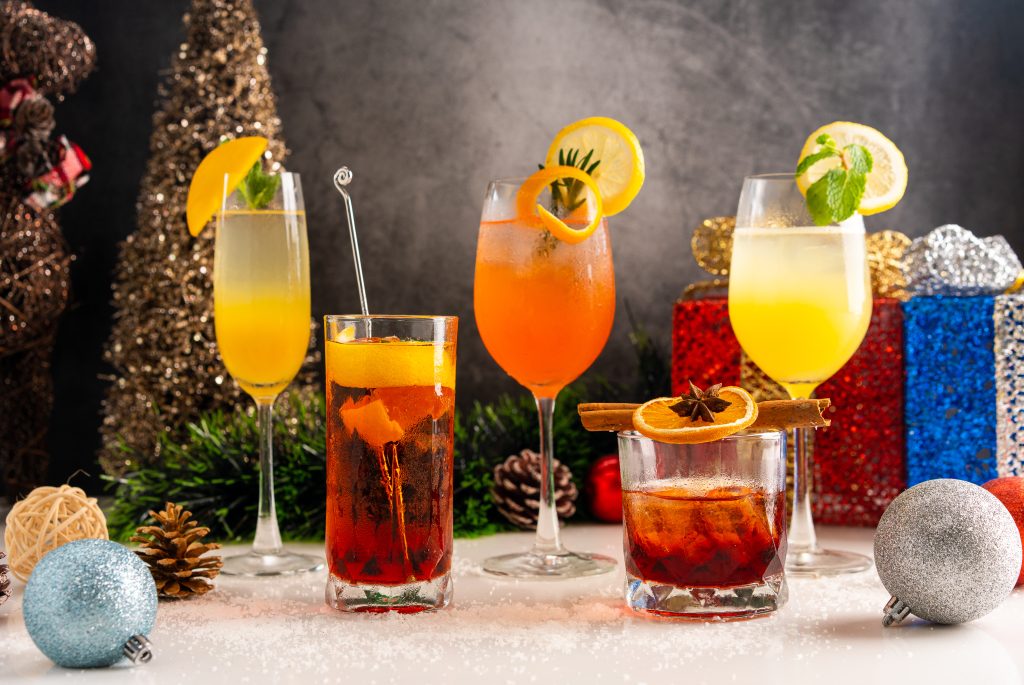 Aperitivo Season - Cocktails - Group of drinks - festive season
