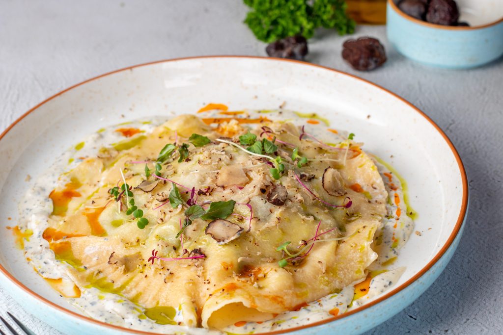Raviolone di San Domenico Ripieno di Ricotta e Spinaci
