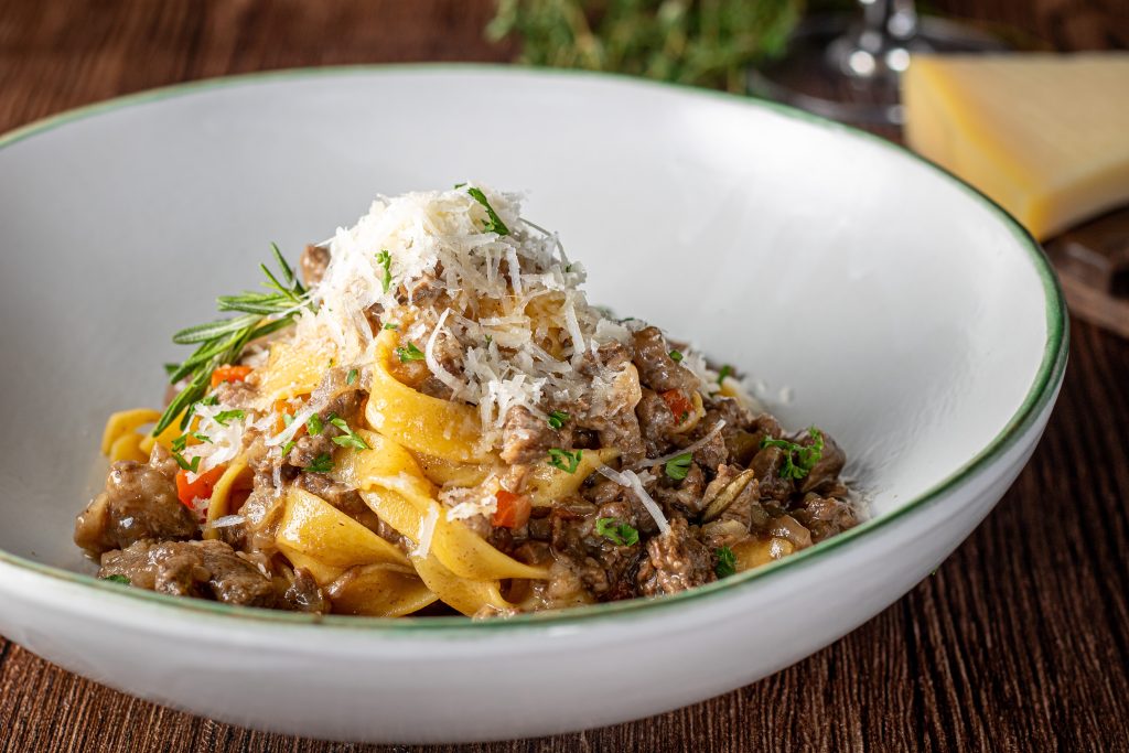 Tagliatelle al Ragù di Manzo Stufato